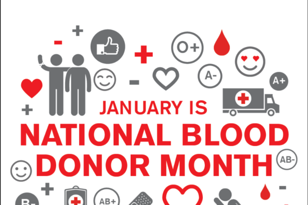 January blood donor month